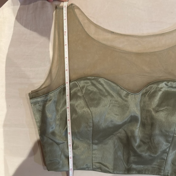 Anisha Shetty Grey Lehenga NWOT - Picture 5 of 10